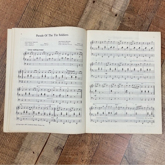 Vintage Organ Music Books Notes Songs - Picture 9 of 11